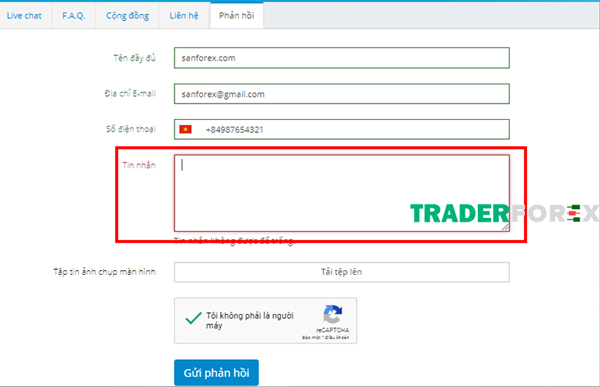 Điền vấn đề cần được giải đáp